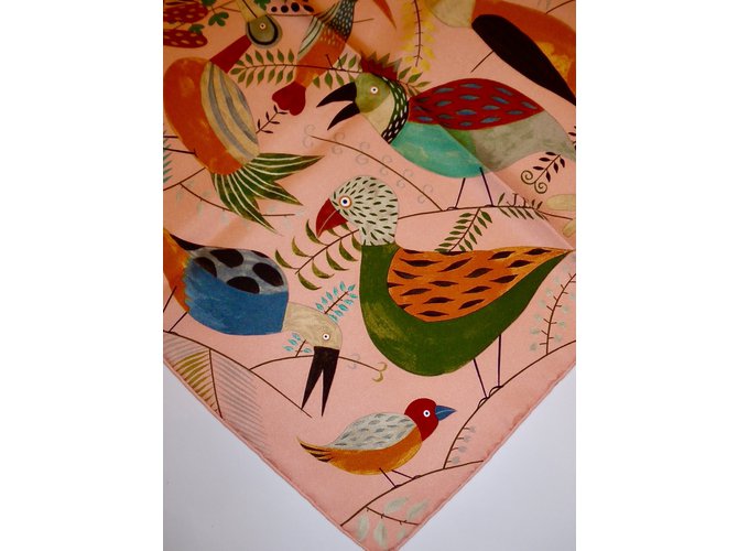 Hermès Le BAL des OISEAUX Multicolor - vista 11