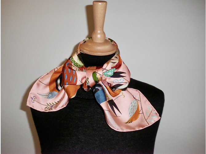 Hermès Le BAL des OISEAUX Multicolor - vista 12