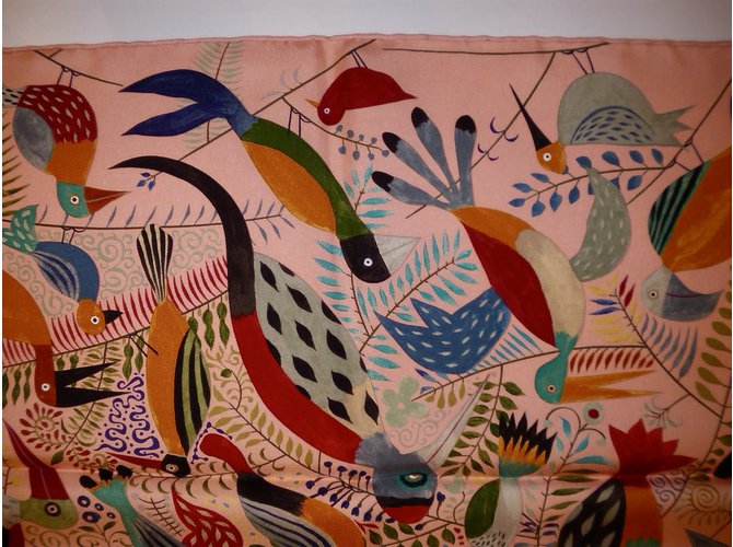 Hermès Le BAL des OISEAUX Multicolor - vista 4