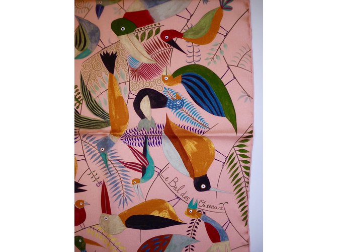 Hermès Le BAL des OISEAUX Multicolor - vista 8