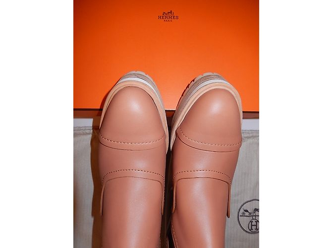 Hermès Stiefeletten Beige - Ansicht 4