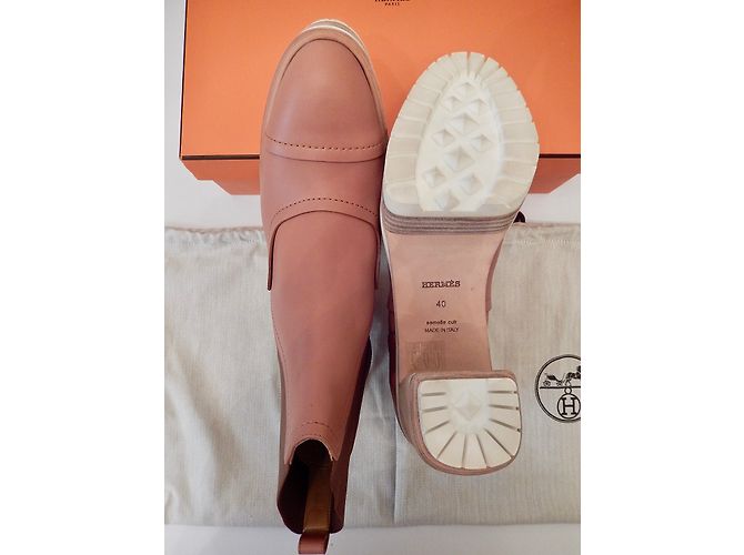 Hermès Stiefeletten Beige - Ansicht 5