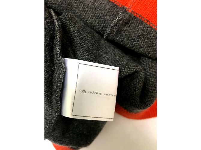 Chanel Kaschmir-Kleid Grau - Ansicht 7