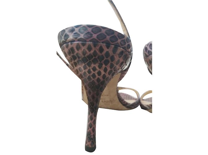 Sandali Jimmy Choo INDIA stampa leopardata pelle taglia 36 Stampa leopardo - vista 2