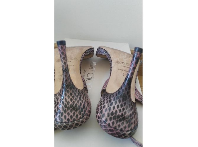 Sandali Jimmy Choo INDIA stampa leopardata pelle taglia 36 Stampa leopardo - vista 3
