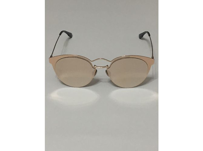 Gafas de sol Christian Dior de metal oro rosa - vista 5