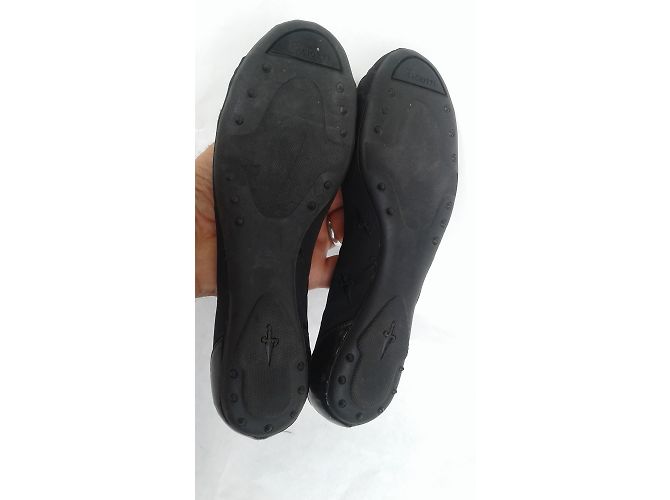 Bailarinas Cesare Paciotti Negras de Tela 37 Negro - vista 4