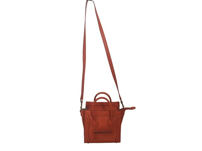 Céline Borsa da viaggio modello nano Arancione - vista 2