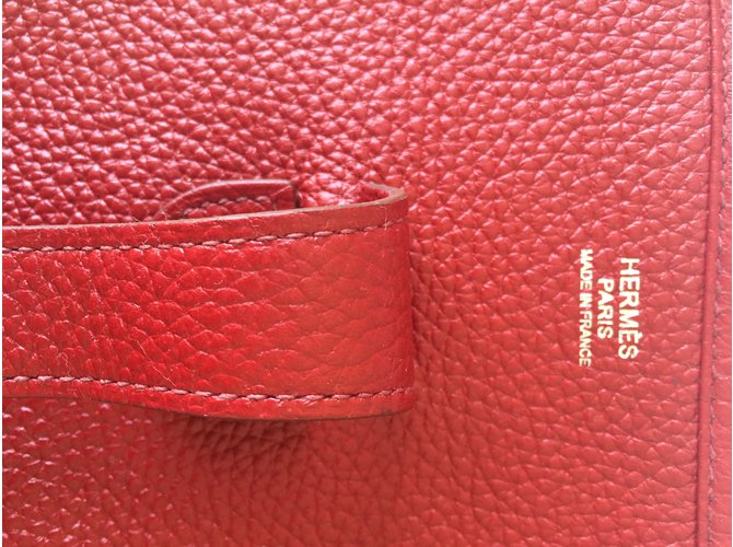 Hermès Evelyne III 33 GM Rosso - vista 3