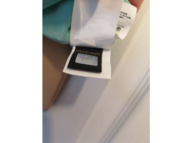 Roberto Cavalli Kleid Grün Viscose - Ansicht 3