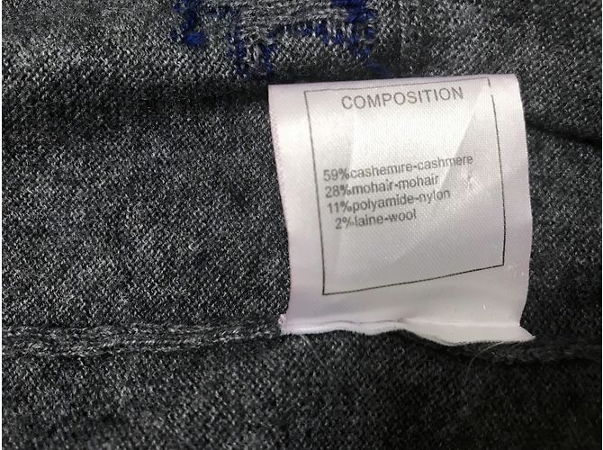 Chanel Paris Dallas Cardigan Gris antracita - vista 6