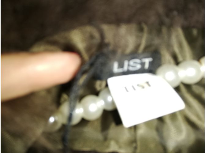 Autre Marque Abrigo con cuello de piel de zorro caqui - vista 3