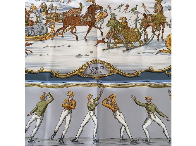 Hermès Plaisirs du froid Blau - Ansicht 3
