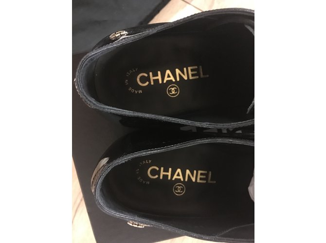 Chanel Derbies Noir - vue 2