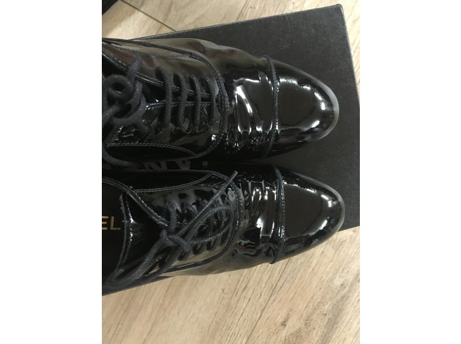 Chanel Derbies Noir - vue 3