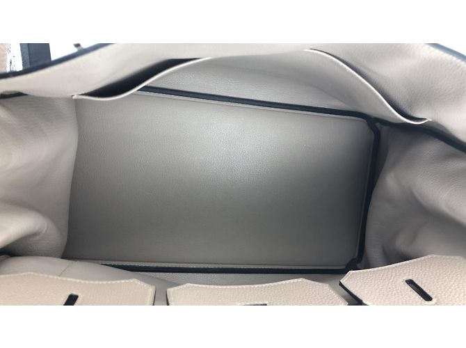 Birkin Hermès Bolso Gris - vista 11