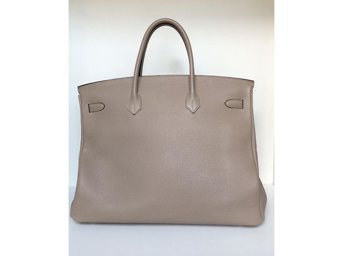 Birkin Hermès Bolso Gris - vista 3