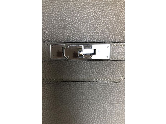 Birkin Hermès Bolso Gris - vista 5