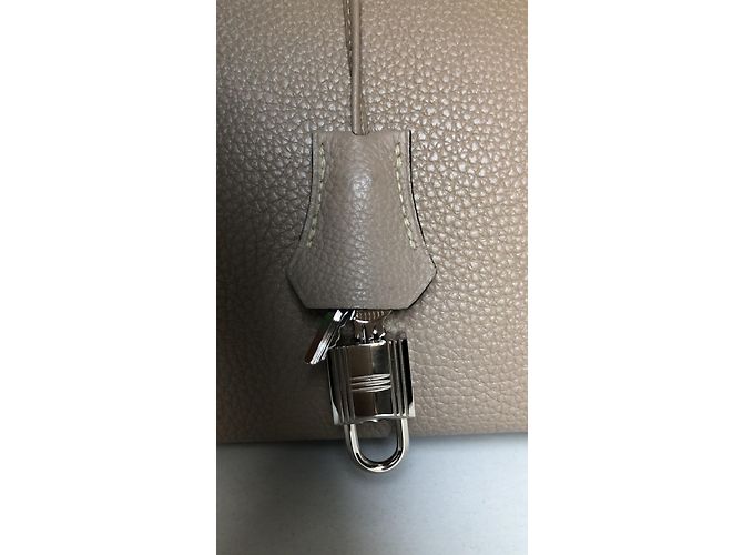 Birkin Hermès Bolso Gris - vista 8