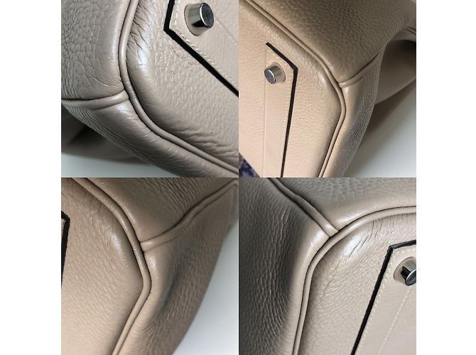 Birkin Hermès Bolso Gris - vista 9