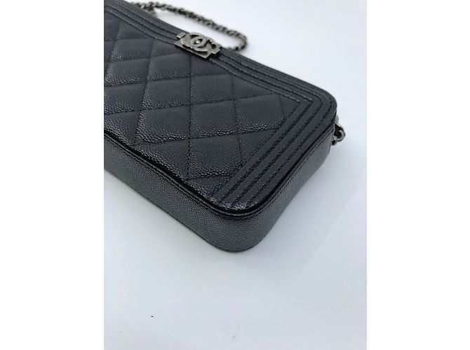 Boy Chanel Bolsa de embrague Negro - vista 12