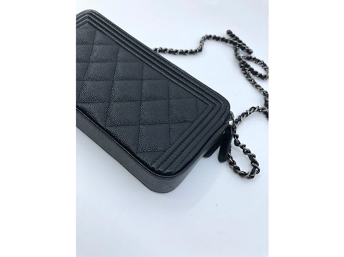 Boy Chanel Bolsa de embrague Negro - vista 13