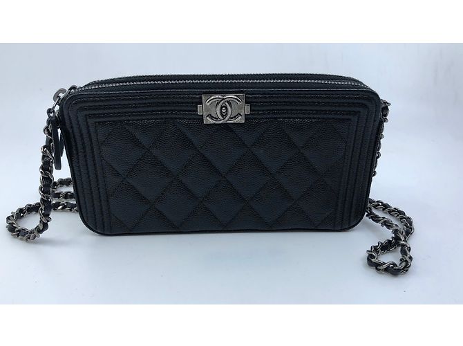 Boy Chanel Bolsa de embrague Negro - vista 2