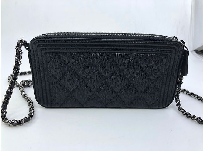 Boy Chanel Bolsa de embrague Negro - vista 3
