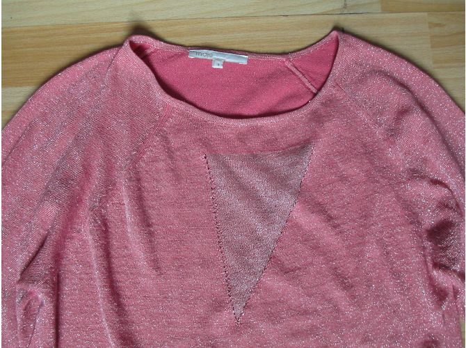 Suéter Maje rosa de viscosa talla 1 - vista 3