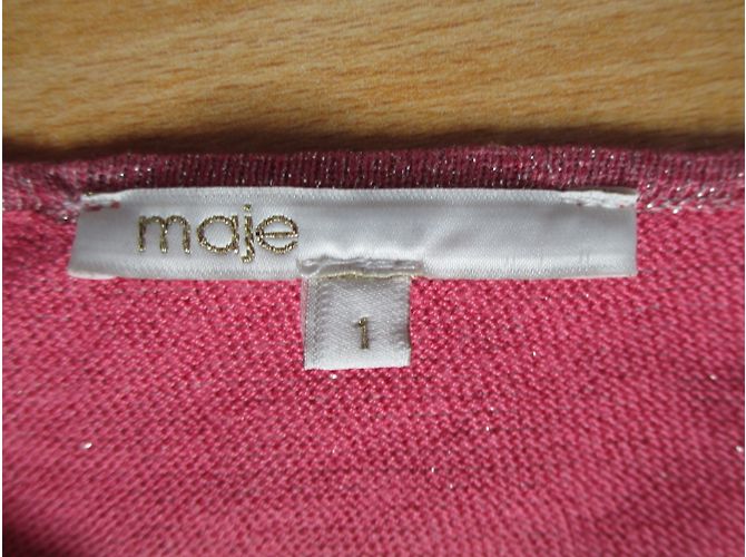 Suéter Maje rosa de viscosa talla 1 - vista 4