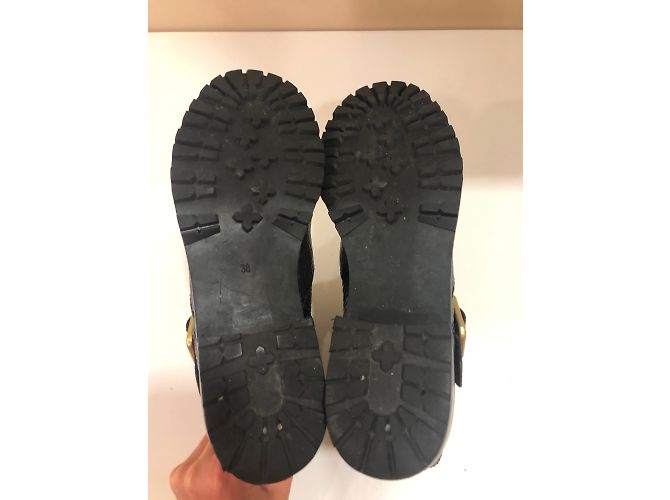 Marc by Marc Jacobs Biker Stiefel aus Leder anthrazit Anthrazitgrau - Ansicht 6