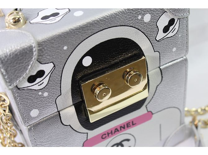 Chanel Robot Minaudiere Gris - vista 3