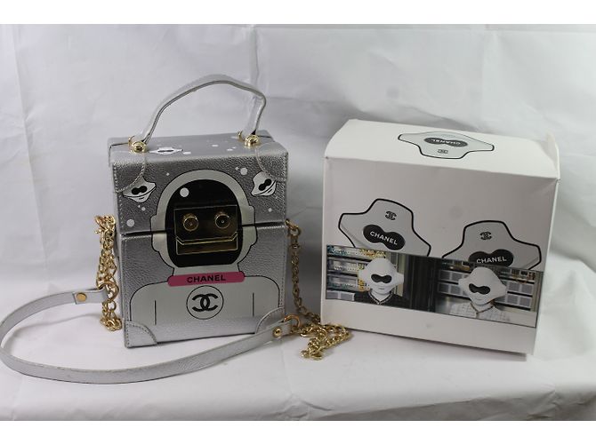 Chanel Robot Minaudiere Gris - vista 7