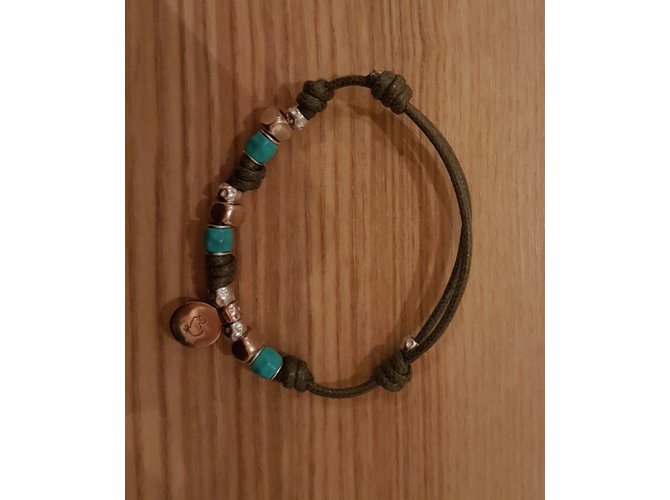Dodo Pomellato Braccialetto dodo Blu Cachi Bronzo - vista 2