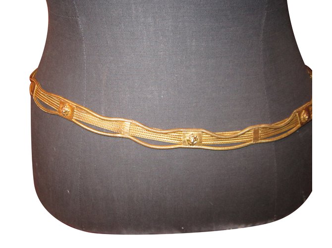 Chanel Cinturones Dorado - vista 2