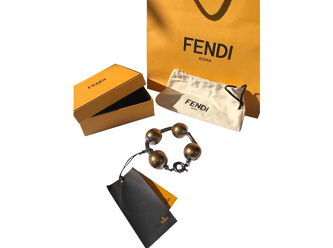 Fendi Armband Goldfarben Stahl Golden - Ansicht 2