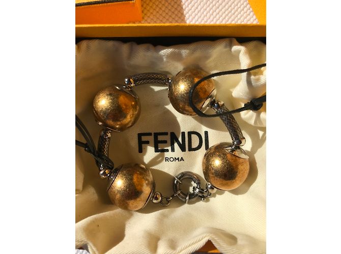 Fendi Armband Goldfarben Stahl Golden - Ansicht 3