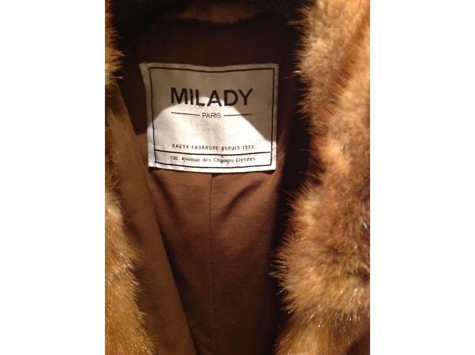 Milady Pelliccia Caramello - vista 3