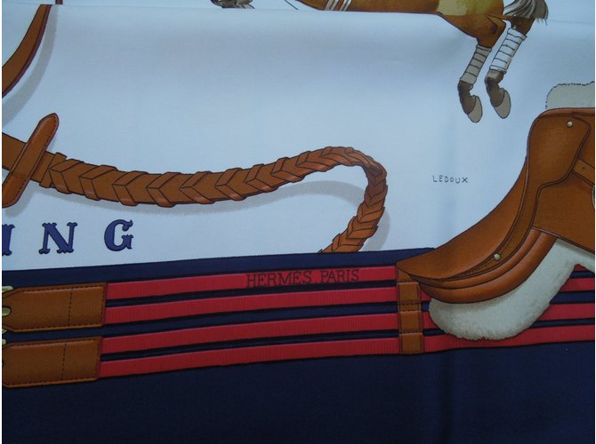Hermès CARRE "JUMPING" Multicolor - vista 3