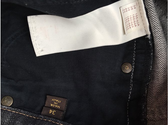 Louis Vuitton Jeans Grigio - vista 4