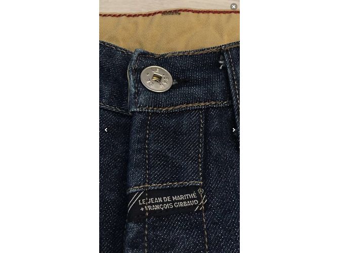 Marithé et François Girbaud Jeans Blau - Ansicht 2