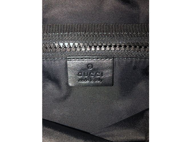 Gucci Black Cloth Backpack - view 4