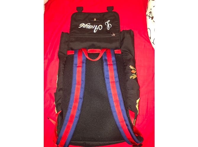 Gucci Black Cloth Backpack - view 6