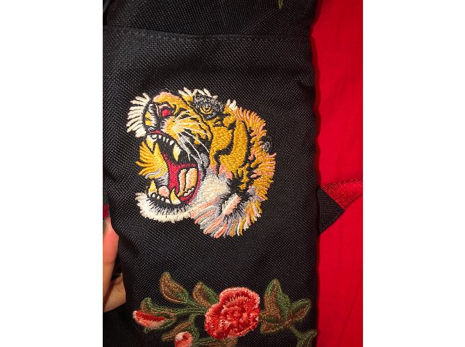 Gucci Black Cloth Backpack - view 7