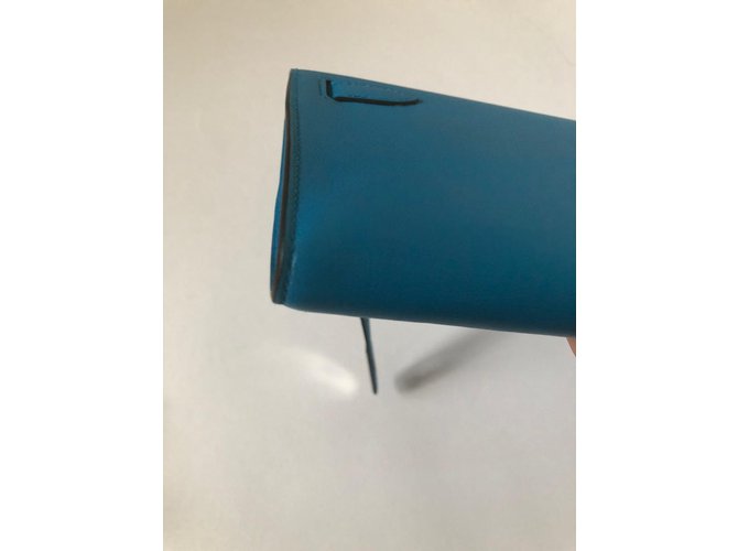 Hermès Corte de kelly Azul marino - vista 10