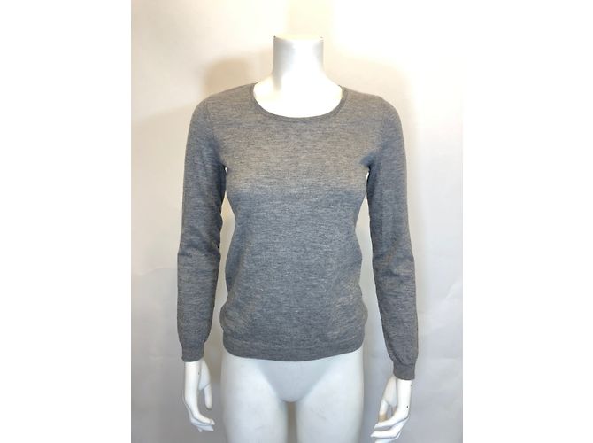 Suéter Eric Bompard de cashmere cinza S - vista 2