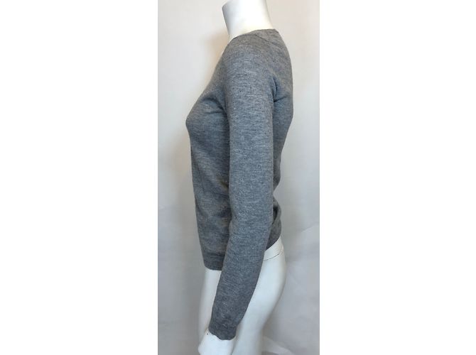 Suéter Eric Bompard de cashmere cinza S - vista 3
