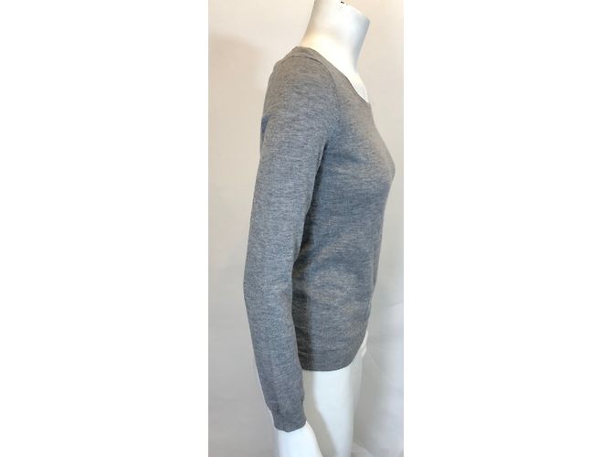 Suéter Eric Bompard de cashmere cinza S - vista 5