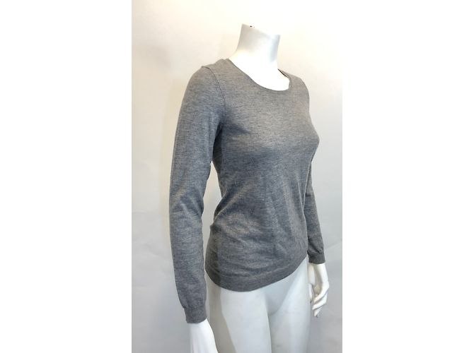 Suéter Eric Bompard de cashmere cinza S - vista 6