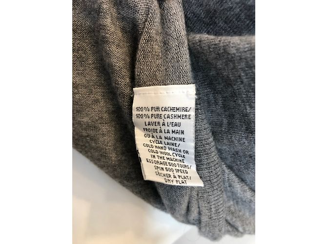 Suéter Eric Bompard de cashmere cinza S - vista 7